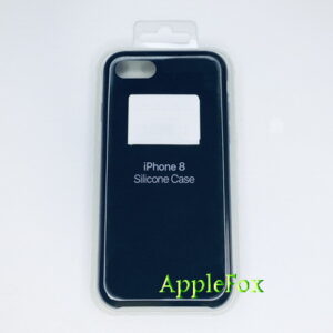 Чехол Silicone Case для iPhone 7 / 8 / SE 2020 чёрный