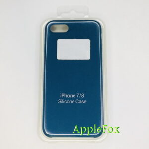 Чехол Silicone Case для iPhone 7 / 8 / SE 2020 синий космос