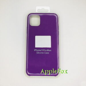 Чехол Silicone Case для iPhone 11 Pro Max фиолетовый