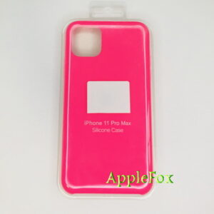 Чехол Silicone Case для iPhone 11 Pro Max фуксия