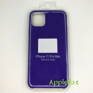 Чехол Silicone Case для iPhone 11 Pro Max тёмно-фиолетовый