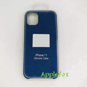 Чехол Silicone Case для iPhone 11 синий