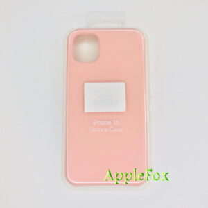 Чехол Silicone Case для iPhone 11 светло-розовый