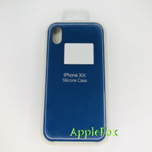 Чехол Silicone Case для iPhone Xr синий