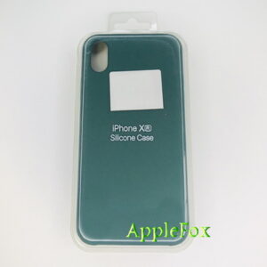 Чехол Silicone Case для iPhone Xr сосновый лес