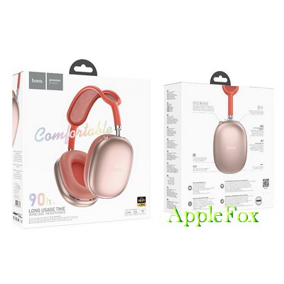 Наушники AirPods Max 2 качественная копия Hoco (розовый) — изображение 2