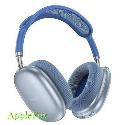 Наушники AirPods Max 2 качественная копия Hoco (синий)